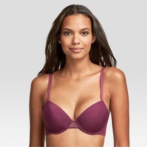 Maidenform Self Expressions Simply The One T-Shirt Bra SE1200 in Mulberry